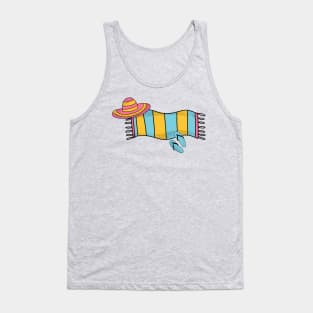 Beach towel Tank Top